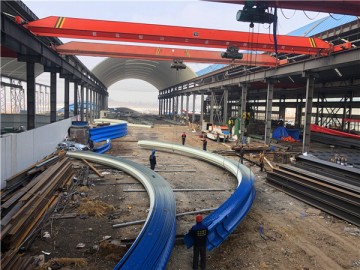 宜昌鋼結(jié)構(gòu)公司金屬拱形屋面拆換工程